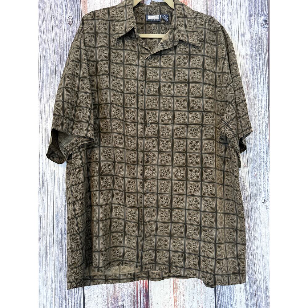 Premier International Men's Polo  Black & Gold  2XL